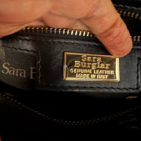 💗Quilted Genuine Leather Chevron Flap Bag 11” wide❤️ - Picture 13 of 16